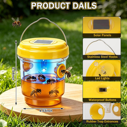 4Pcs Wasp Traps Outdoor Hanging