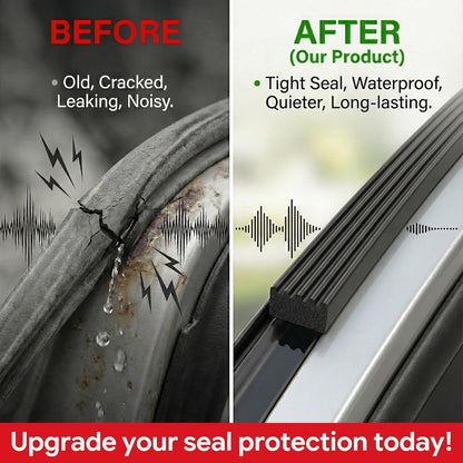 UIOCSSC 26Ft EPDM Rubber Weather Stripping Foam RV Door Seal Self-Adhesive Marine Hatch & RV Door Seal, Automotive Weatherstrip for Enclosed Trailer, Boat, Truck Bed & Home, W:0.625"; H:0.375"