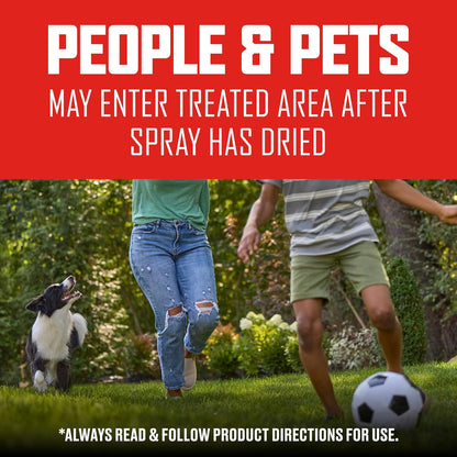 Ortho BugClear Insect Killer for Lawns & Landscapes Ready to Spray - Hose-End Applicator, Outdoor Bug Spray, Kills Mosquitoes, Ants, Spiders, and More, 32 fl. oz.