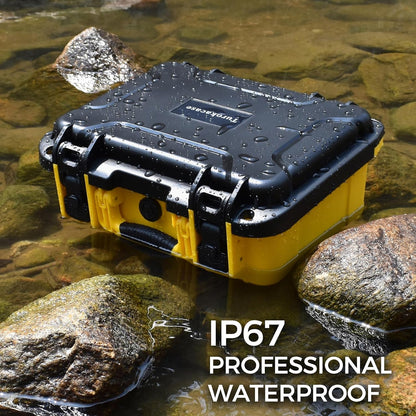 Case for Dewalt Battery – Waterproof Extra Large Hard Storage Box with 8 Adjustable One-Piece Molded Dividers, Heavy Duty Protective Organizer for Dewalt Battery and Charger