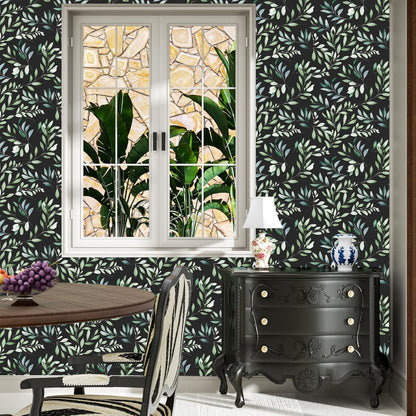 Danodoi Yellow Floral Wallpaper Peel and Stick Vinyl Wallpaper Stick and Peel Colorful Contact Paper for Cabinets Waterproof Self Adhesive Wall Paper for Kitchen Countertop Wall 17.5" x 118"