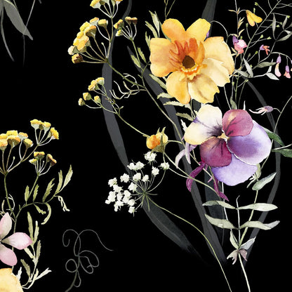 Pink Floral Peel and Stick Wallpaper Self Adhesive Removable Thick Vinyl Watercolor Botanical Flower Accent Wall for Bedroom Bathroom Living Room Renter Friendly 17.7" x 118"
