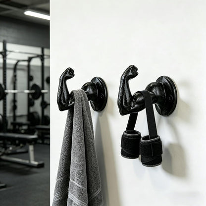 Coat Hooks Wall Mounted, Rustic Bat Key Hook Holder, Heavy Duty Decorative Black Wall Hooks for Mudroom, Towels, Hat Rack, Purse Hooks, Cast Iron Decorative ‎Antique Black Hooks