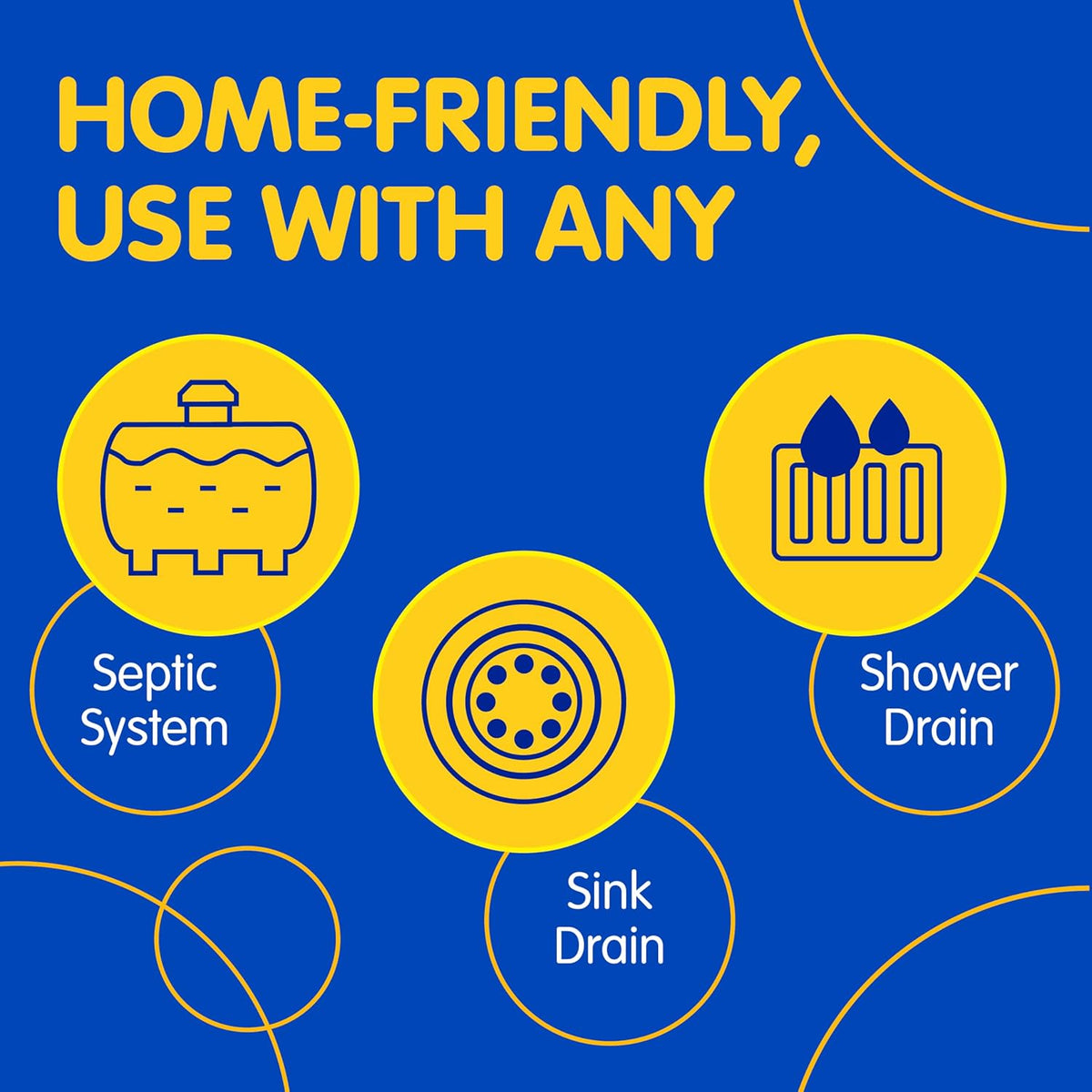 COMPAC HOME Plink Sink Drain Cleaner and Deodorizer, Air Fresheners for Garbage Disposal, Lemon Scented, Home Accessory Cleaning Products for Kitchen and Clogged Drain, 6 Tablets (Pack of 1)
