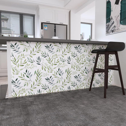 Danodoi Yellow Floral Wallpaper Peel and Stick Vinyl Wallpaper Stick and Peel Colorful Contact Paper for Cabinets Waterproof Self Adhesive Wall Paper for Kitchen Countertop Wall 17.5" x 118"