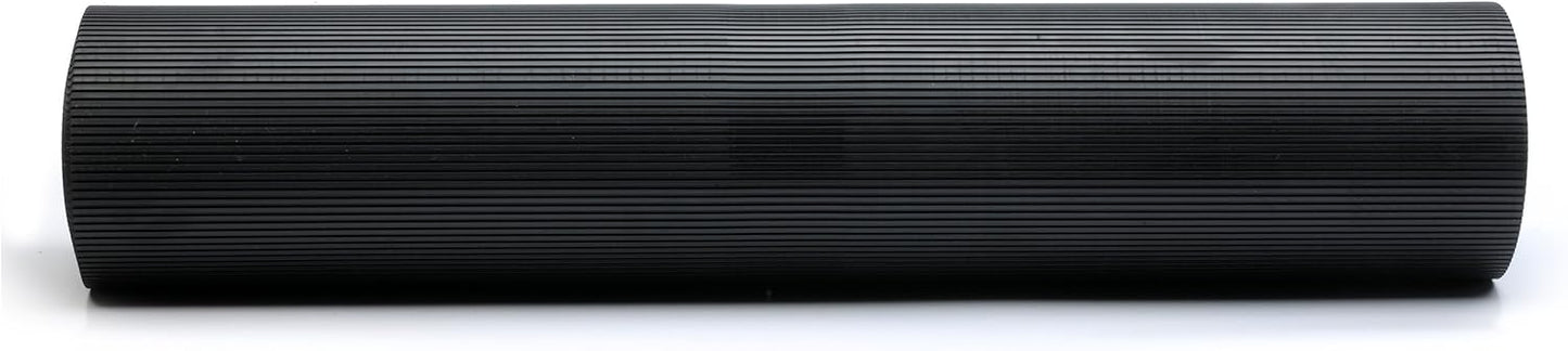 CLIMATEX Indoor/Outdoor Rubber Scraper Mat, 36 in. x 6﻿ ft., Black
