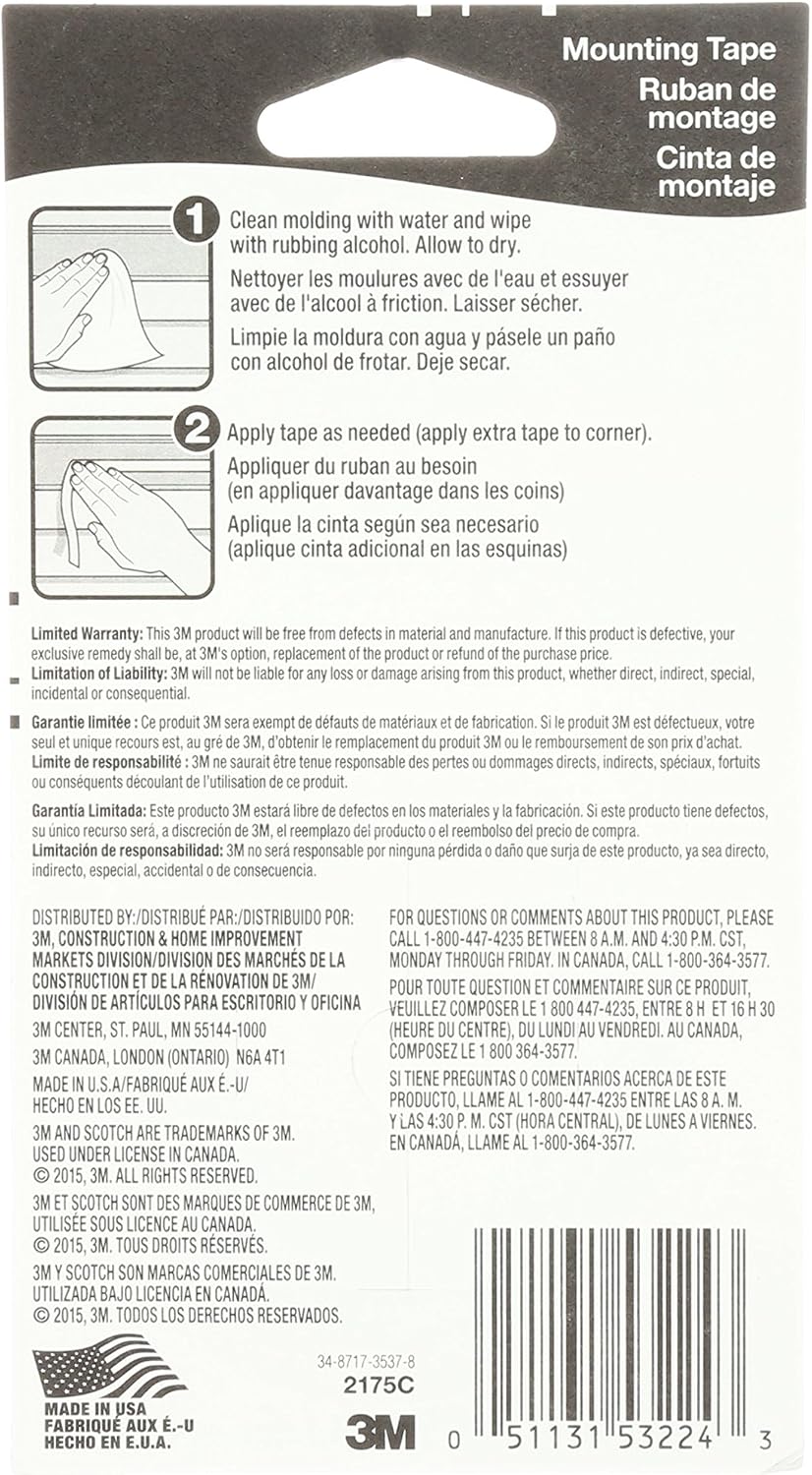 3M 2170W-6 Outside Window Insulator Kit