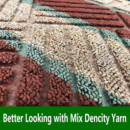 DM23 Heavy Duty Front Door Mats Non Slip Rubber Backing Entrance Mat Shoes Scraper Welcome Mat