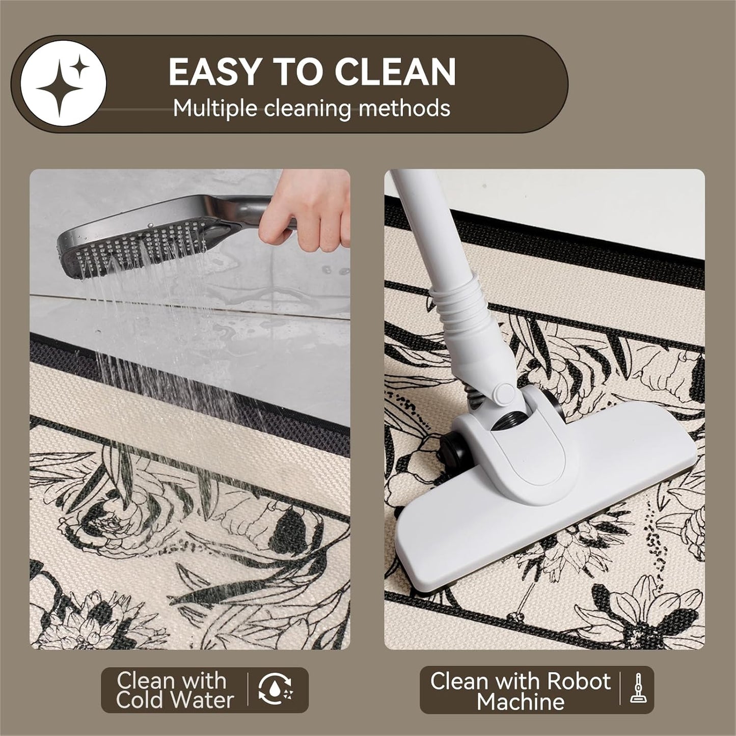 YDKGL Ultra Thin Bathroom Rugs Mat Quick Dry Absorbent Non Slip Bath Mat Bath Mats for Bathtub Mat Bathroom Carpet Fit Under Door Washable Floor Rubber Half Round Bath Rugs Grey 16x24