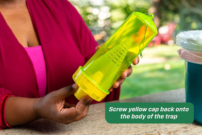 RESCUE! Yellowjacket Attractant Reusable Yellowjacket Traps – 4 Week Supply | insect-repellants
