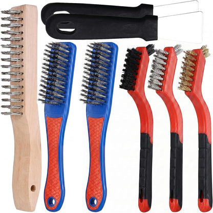 13PCS Window Sill Cleaner Tools - Deep Clean Crevice Cleaning Brush for Window/Door Tracks, Sill, Tile Lines, Kitchen Gunk, Bathroom Counters
