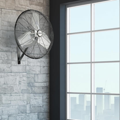Hurricane Classic 6 Inch Clip Fan, 2 Speed Portable Desk Table Fan with Tilt, White