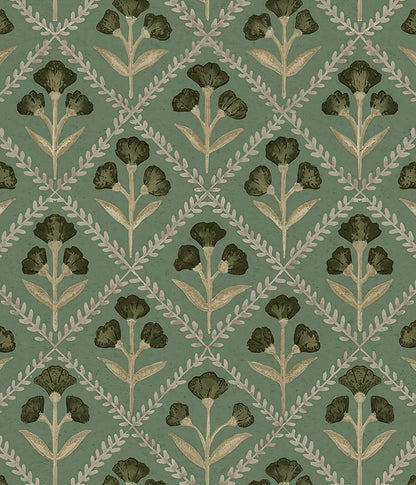 Orainege Floral Wallpaper Peel and Stick Wallpaper Modern Contact Paper 16.9in x 118.1in Self Adhesive Wall Paper for Bedroom Bathroom Shelf Liner Decor Removable