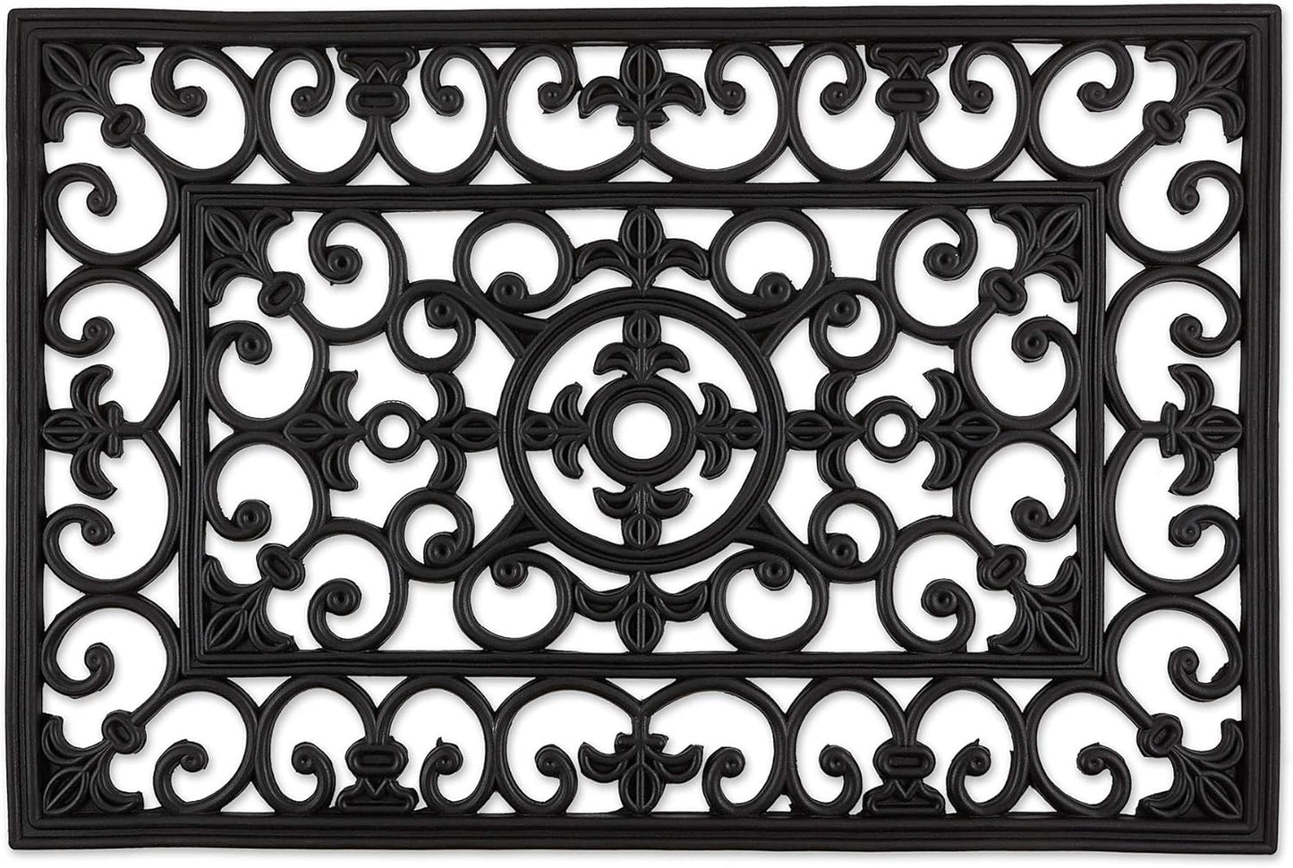 DII Rubber Doormats Collection All Weather, 18x30, Lattice