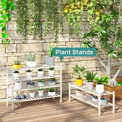 viewcare 3-Tier Black Bamboo Shoe Rack for Entryway, Stackable | Foldable | Natural, Shoe Shelf Storage Organizer for Hallway Closet, Free Standing Shoe Racks for Indoor Outdoor