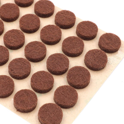 Furniture Felt Pads 3/8" (10mm) Diameter Round 3M Self Adhesive Protects Kitchen Cabinets, Drawers, Desks and Furniture Against Bumps and Scratches 100 Pack - Grey