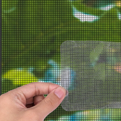 10pcs Mesh Repair Patch, Self Adhesive Window Screen Repair Kit Gray Screen Door Mesh Repair for Repairing Screen Windows Doors Tent Net(Silver)