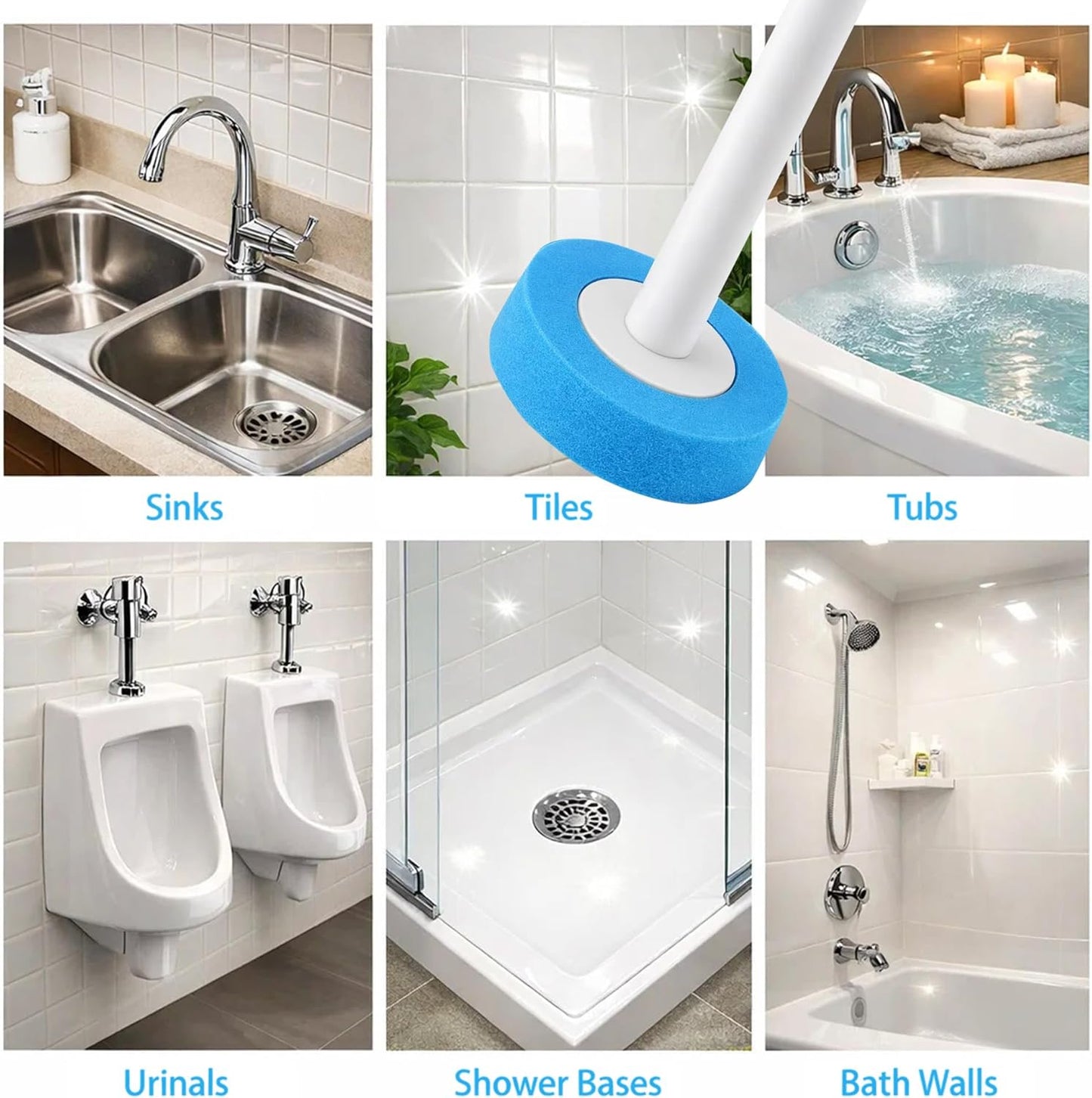 CiLoN 30 Pack Auto-Open Lid Disposable Toilet Bowl Brush & Holder System | Wall-Mounted Disposable Toilet Cleaning Set For Touch-Free Space-Saving Hygienic Modern Bathrooms (Starter Kit + 30 Sponge)