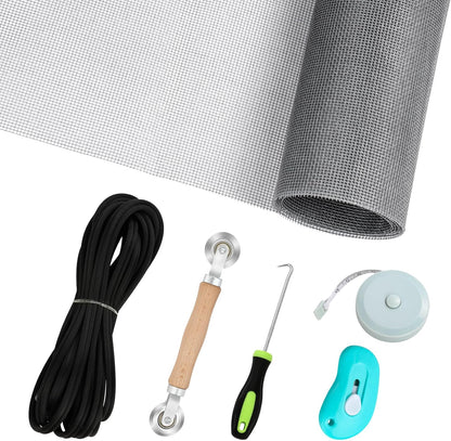 Magnetic Screen Door - Self Sealing, Heavy Duty, Hands Free Mesh Partition Keeps Bugs Out Let Breeze in- Pet and Kid Friendly - Keep Open Feature (Black, Fit Door Size 38 x 82 Inch)
