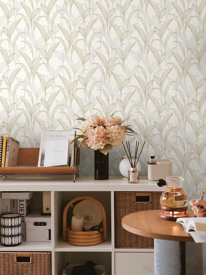 Heroad Boho Peel and Stick Wallpaper Beige Renter Friendly Wall Paper Peel and Stick Modern Contact Paper Neutral Geometric Wallpaper for Bedroom Bathroom Cabinets Decor Vinyl Waterproof 17.3"x78.7"