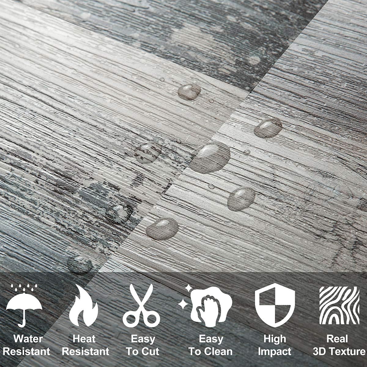 AULIGET 100 Piece Rust Slate Peel and Stick Backsplash Wall Tiles, 3" x 6" PVC Faux Stone Stick on Tiles for Backsplash Kitchen, Bathroom, Laundry Room, Camper, Fireplace