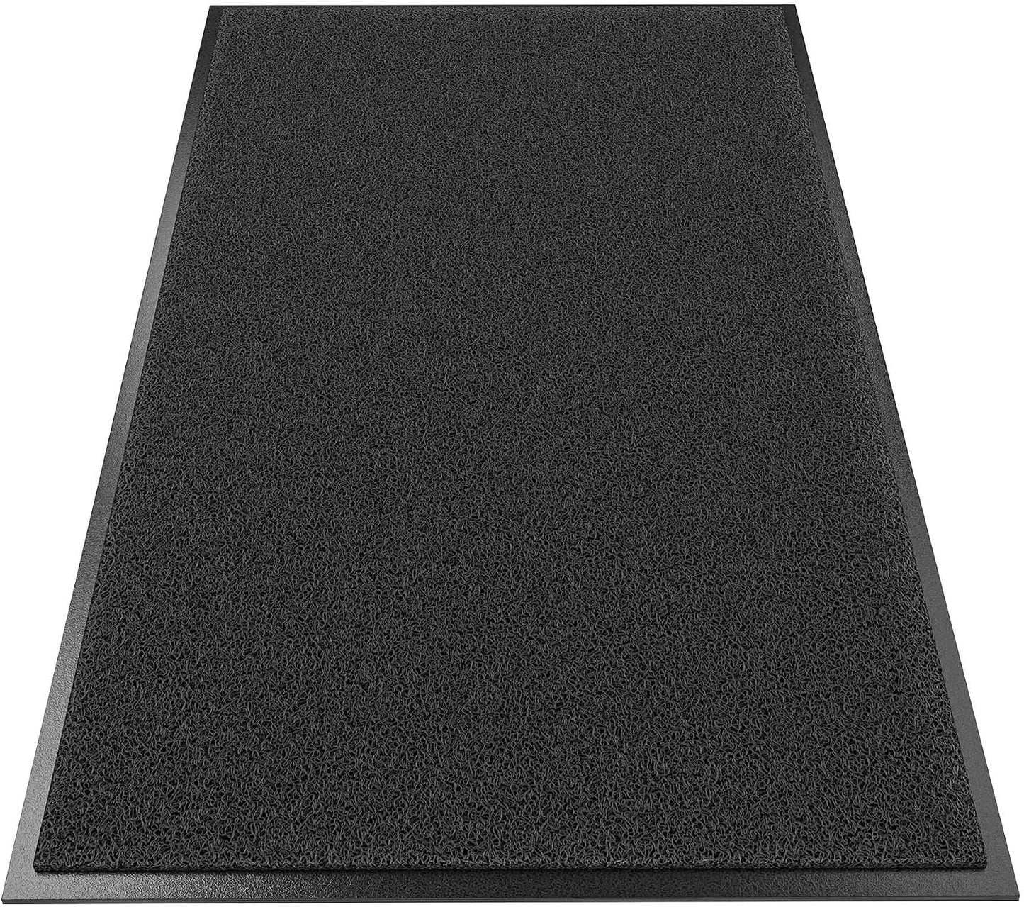 Front Door Mat Indoor Outdoor, 48" x 36" Non Slip Welcome Doormat for Entryway, Heavy Duty Low Profile Entrance Rug for High Traffic Areas, Patio, Outside Entry, Yard, Porch Waterproof