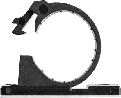 StarTech 100 Adhesive Cable Management Clips, Black, TAA, Sticky (CBMCC2) | Nylon Self Adhesive Clamp UL/94V-2 Fire Rated, Network/Ethernet/Office Desk/Computer Cord Organizer, Wire Holders