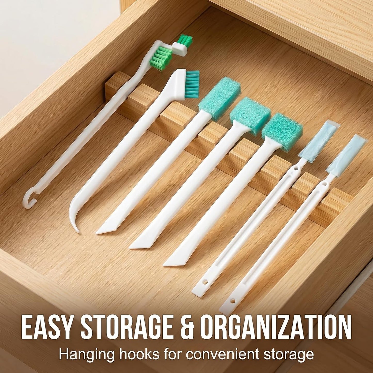 8pcs Small Cleaning Brushes, Deep Detail Crevice Cleaning Tool Set, Tiny Micro Scrub Cleaner for Gap Keyboard Corner, Household Essentials for Kitchen & Bathroom, Gift for New Home