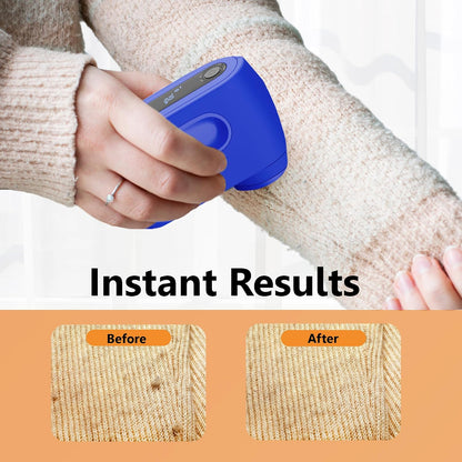 Pionix Fabric Shaver, Sweater Shavers to Remove Pilling, High-Perf Defuzzer, Rechargeable Electric Lint Shaver for Fuzz and Lint Balls from Clothing, Upholstery 2000mah Battery (Matt Grey)