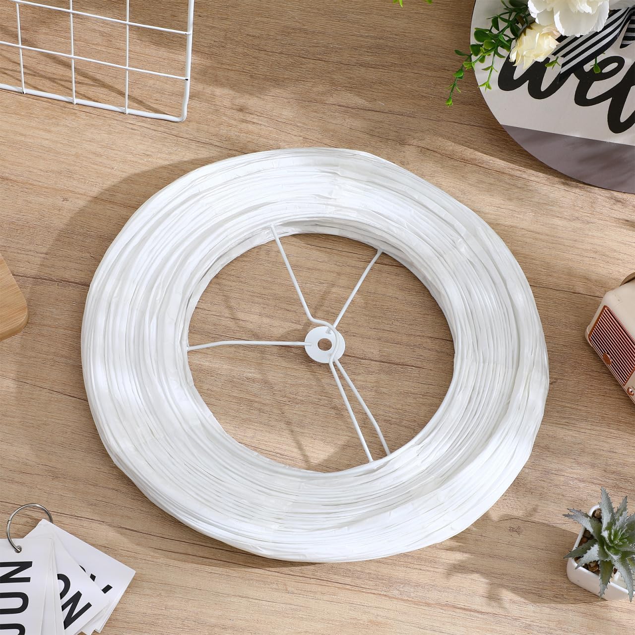 Uonlytech Paper Floor Lamp Shade Replacement, Foldable Standing Lampshade Japanese Style Paper Floor Light Cover Accessories for Bedroom Floor Light, White