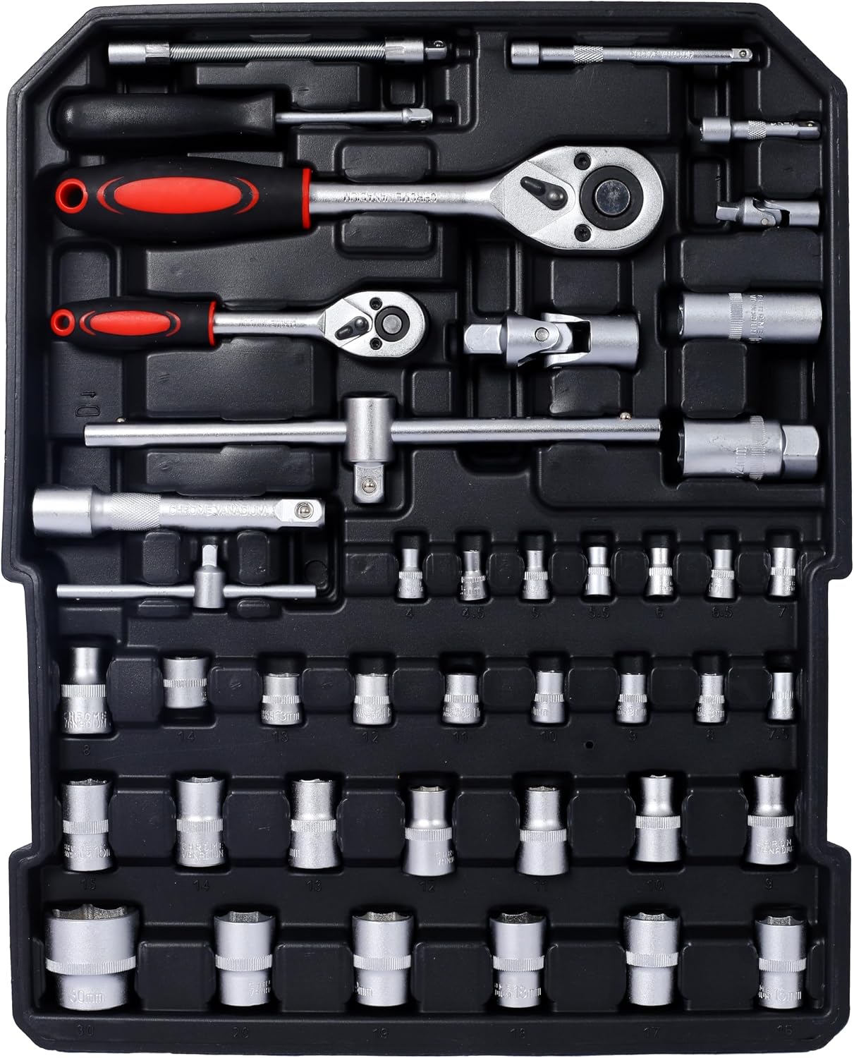 LuckyNote 969pcs Home Repair Tool Set Kit for Men, Toolbox Storage Case with 4 Drawers, General Household Tool Kit with Rolling Tool Box, Tool Set Kit for Maintenance, Garden, Homeowner, Handyman