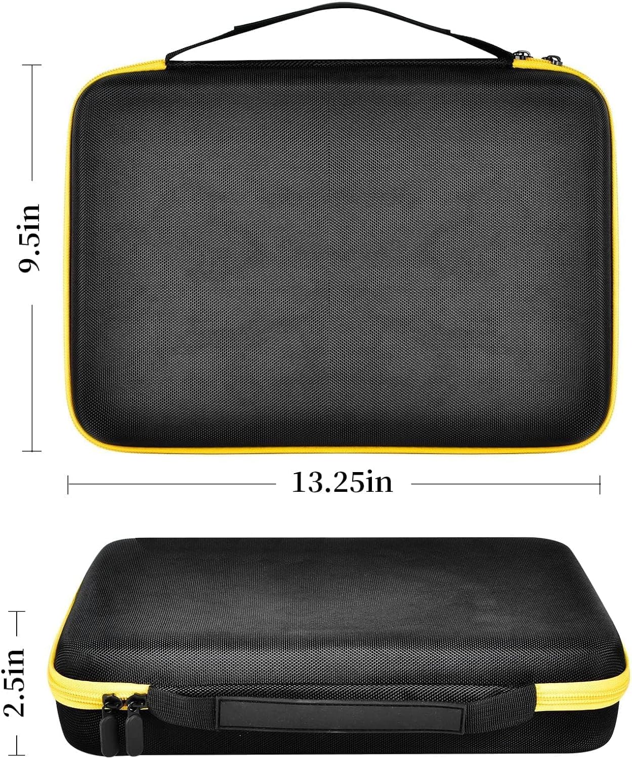 Case Compatible with Klein Tools VDV501-851 VDV500-123 VDV226-110 VDV427-300. Storage Carrying Travel Holder for Cable Tester for Scout Pro 3/ Tracer Probe/Wire Stripper and Accessories- Yellow Zipper