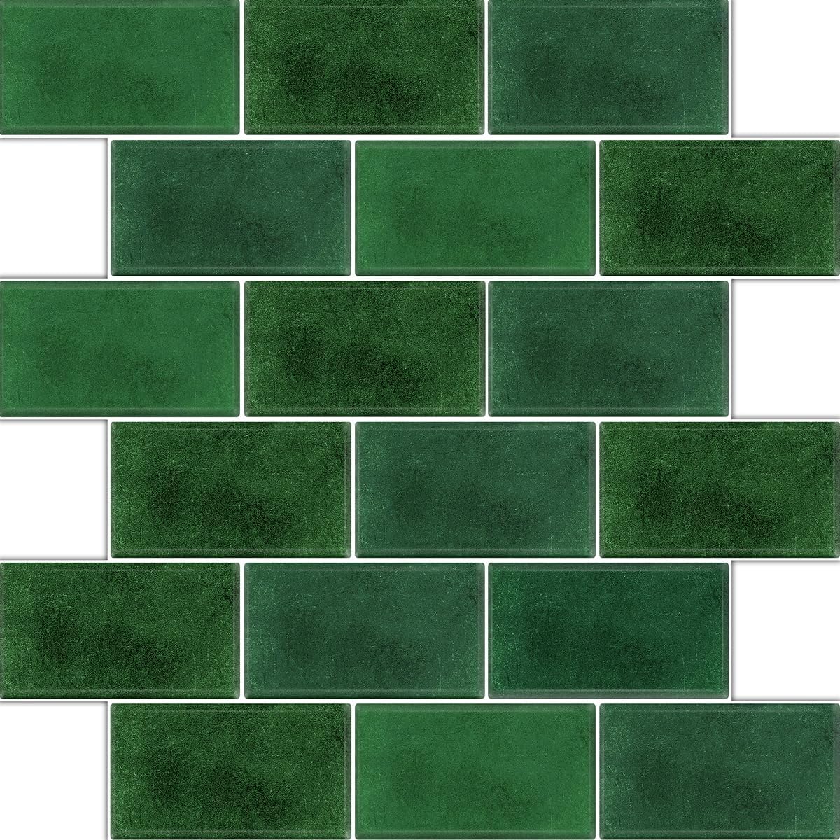 BSABSAQAA 10 Sheets Peel and Stick Backsplash for Kitchen 12"X12" Back Splash Adhesive Subway Wall Tile Sticker for Bathroom on Renter Friendlyn Marble
