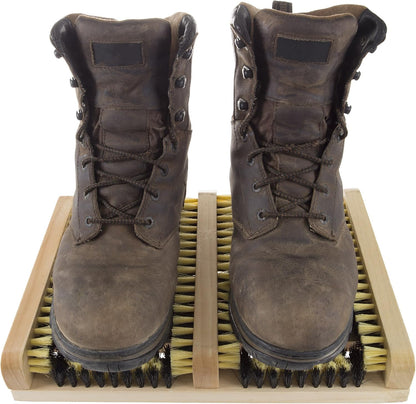 Boot and Shoe Cleaner Scrubber Brush Scraper Mat for Home Entryways, Mud Room, and Garages By Stalwart (Doormats for Removing Dirt, Mud, and Grass)