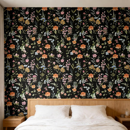 Removable Peel and Stick Wallpaper Boho 17.5 x 118 in Floral for Bedroom Bathroom Easy Peel Off Stick on Wallpaper Contact Paper Renter Friendly Wall Paper