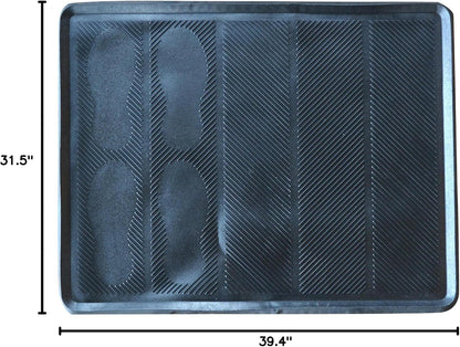 XL Rubber Boot Mat Tray 32 in.x 40 in.