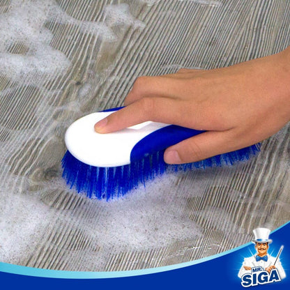 MR.SIGA Multi-Purpose Heavy Duty Scrub Brush - Pack of 2