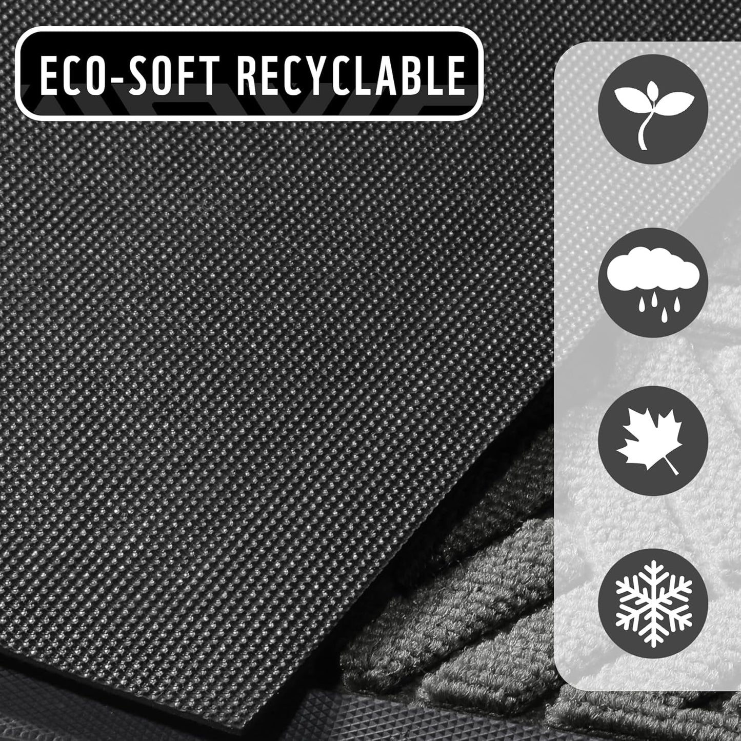 Yimobra Doormat Outdoor Entrance 29.5x17, All-Weather Waterproof Outdoor Mats for Front Door, Non Slip Welcome Door Mat for Patio Proch Outside Entryway Indoor, Black