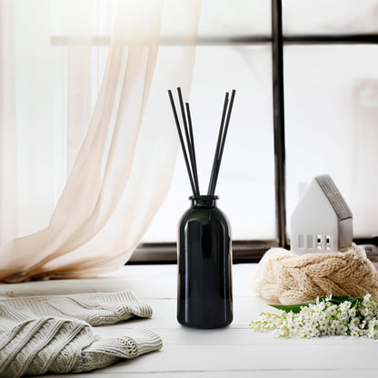 Urban Naturals Smoked Vanilla Reed Diffuser Set with Vanilla Bean, Sandalwood & Leather | Made in the USA - Colors C