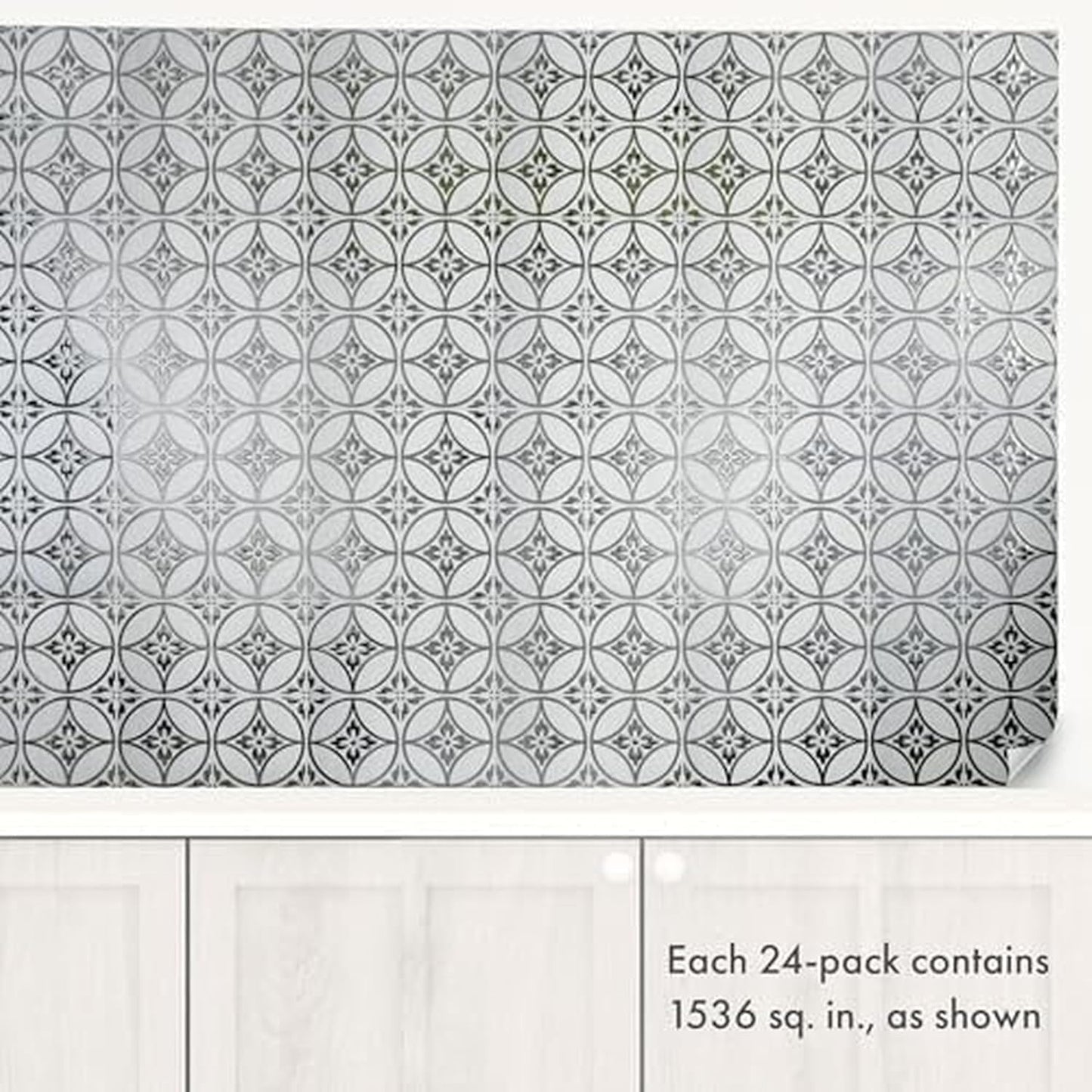 Main Street – 24-Pack of 8 x8 Peel and Stick Backsplash Wallpaper Tiles – Removable Self Adhesive Wall Tile for Kitchen, Renter-Friendly for Your Home and DIY Projects (Patina Copper)