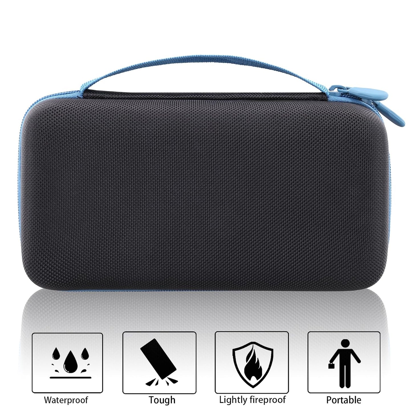 khanka Hard Storage Case for TOPDON BT200 Car Battery Tester 24V 12V Load Tester,Hard Shell Protective Bag for TOPDON BT200 100-2000CCA Automotive Alternator Tester,Case Only