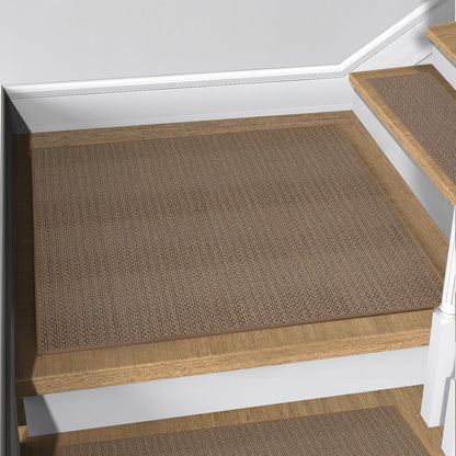 15Pcs Stair Treads for Wooden Steps With Self Adhesive, 8"x30" Non Slip Stair Runners-Peel & Stick Indoor Stair Carpet Runner, Resistant Runner for Kids, Elders and Pets, Black
