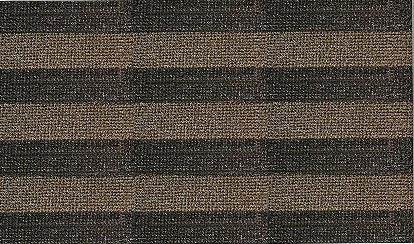 Clean Machine 10376913 Astroturf Dirt Trapper Doormat, 23.5" x 35.5", Flair Earth Taupe