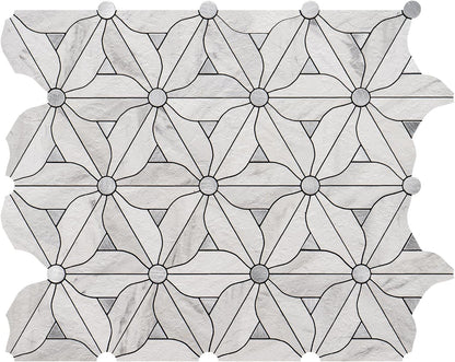 Peel and Stick Backsplash Tile, 10 Sheets Waterproof PVC Wall Tiles for Kitchen Bathroom, Thick Self Adhesive Stick on Backsplash, Covers 9.67 Sq.Ft