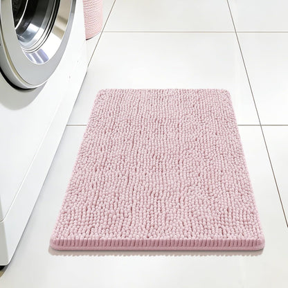 Bcoimo Bathroom Rugs 24x17, Bath Mats for Bathroom Non Slip with Rubber Backing,High Absorbent Microfiber Bath Rugs Quick Drying, Machine Washable, Durable Decor