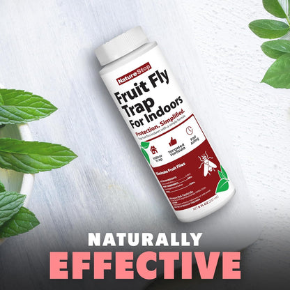 Fruit Fly Trap for Indoors – Attracts & Traps Fruit Flies in Kitchens, Drains & Trash Areas, 32 oz