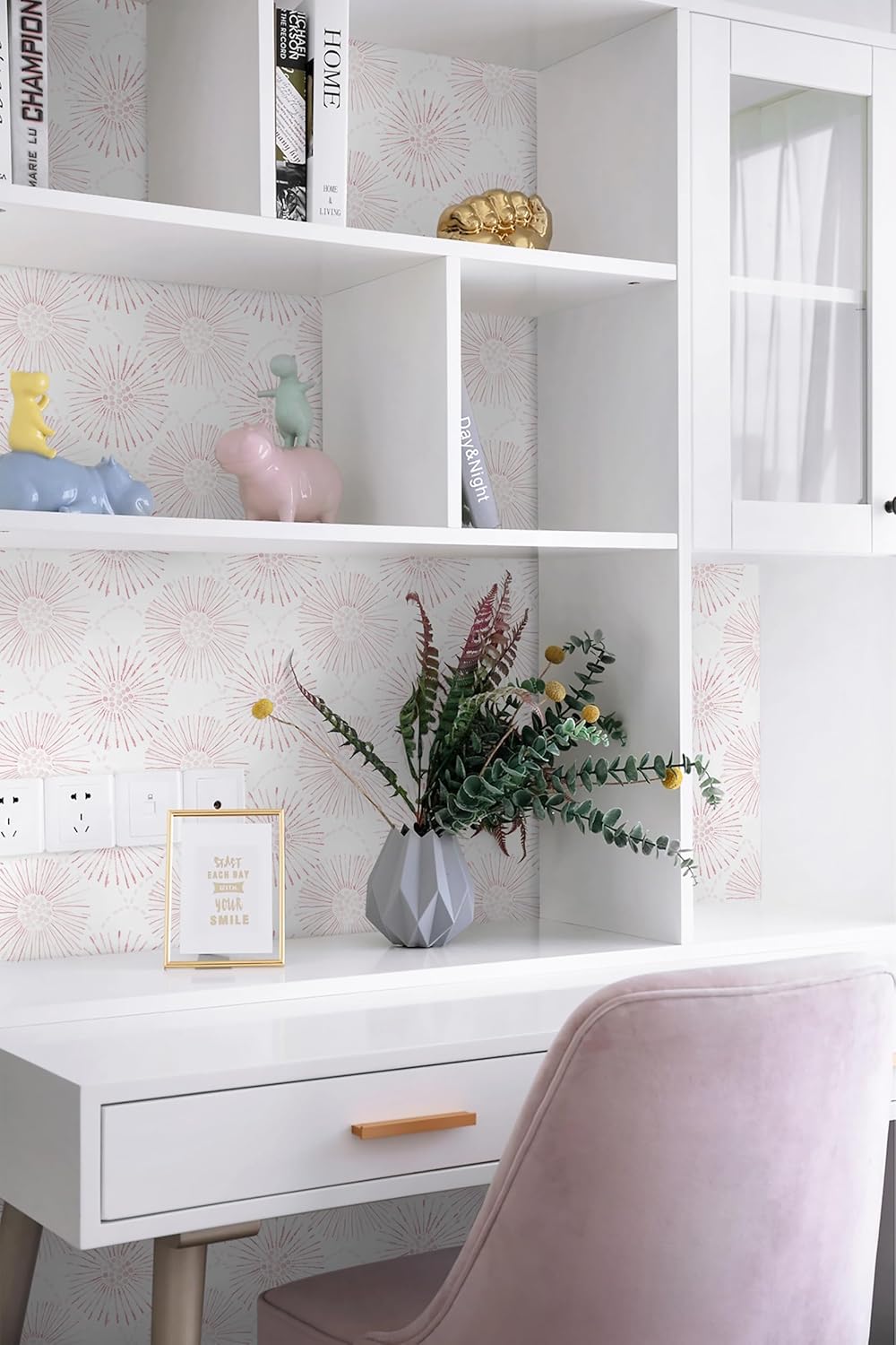Boho Wallpaper Neutral Peel and Stick Wallpaper 78.7"x17.3" Geometric Wall Paper Beige and White Contact Paper Textured Removable Vinyl Waterproof for Bedroom Farmhouse Kitchen Bathroom