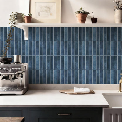 10 Sheets Thicker Design Peel and Stick Backsplash, Self Adhesive Wall Tiles, Stick on Backsplash for Kitchen and Bathroom, 11.8"x11.8",Beige