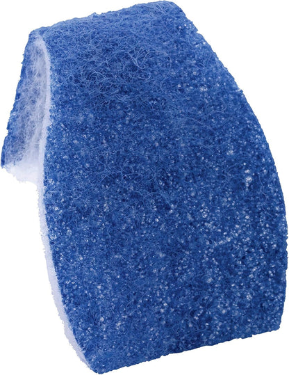Scotch-Brite Disposable Toilet Scrubber Starter Kit, Disposable Refills with Built-in Bleach Alternative, Includes 1 Handle, Storage Caddy and 5 Refills