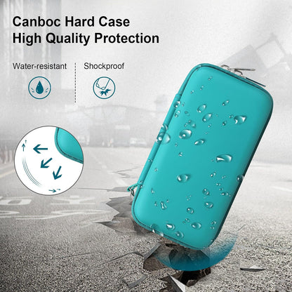 Canboc Diabetic Supplies Case, Carrying Organizer for Glucose Meter, Lancing Device, Blood Sugar Test Strips, Lancets, Insulin Pens, Alcohol Wipe and Other Diabetes Care Accessories, Rose Gold